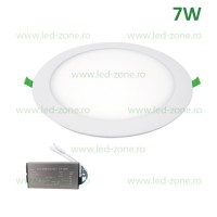 SPOTURI LED DE SIGURANTA - Reduceri Spot LED 7W Rotund STELLAR Alb Emergenta  Promotie